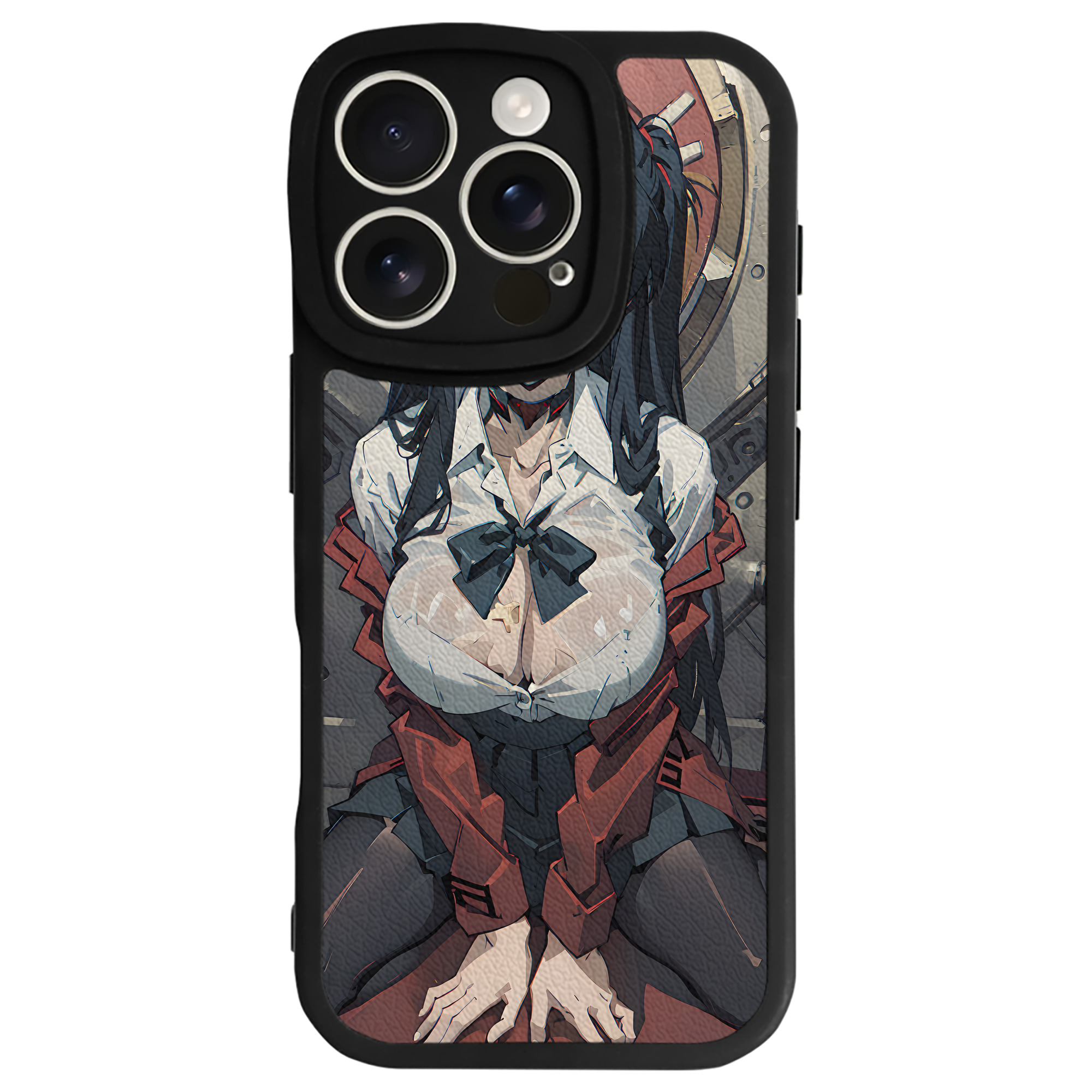 （画像用） EVA 新世紀エヴァンゲリオン 【iPhone 16シリーズ対応】シリコンスマホケース（レザー調） 材質：シリコン